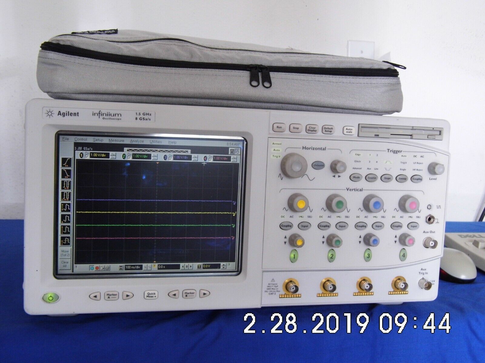 Agilent HP 54845A 1.5Ghz 8Gs/s Oscilloscope Agilent HP 54845A 1.5Ghz 8Gs/s Oscilloscope